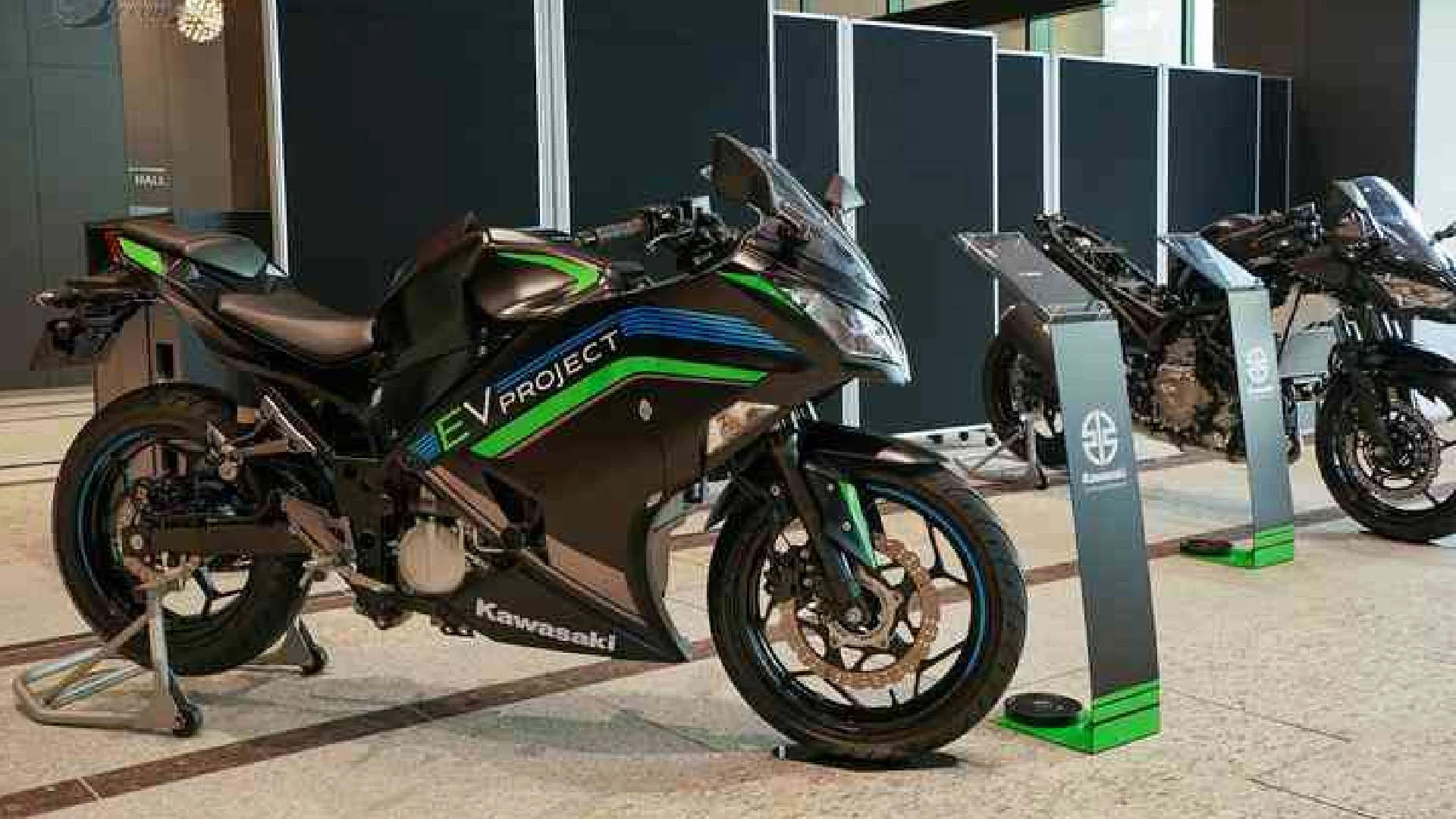 Image showcasing Electric motorcycle from Kawasaki closer to reality - IMP.NEWS
