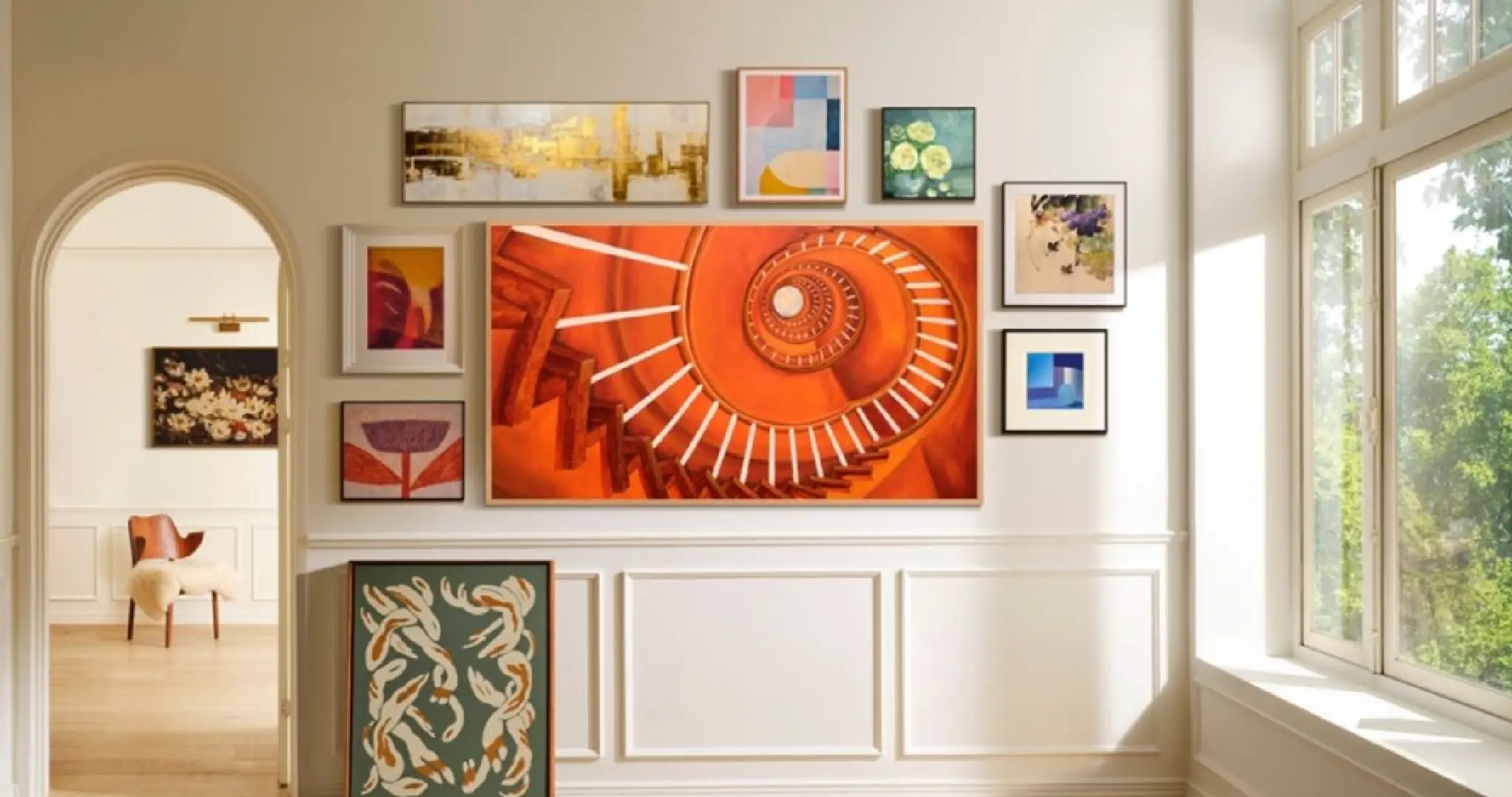 Samsung’s The Frame TVs Now Display Contemporary Art Basel Masterpieces ...